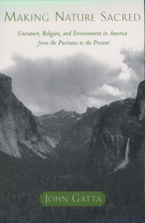 Cover image for book Making Nature Sacred