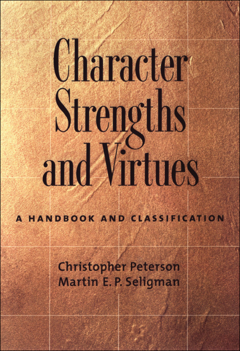 Cover image for book Character Strengths and Virtues