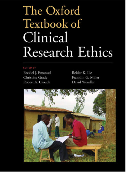 Cover image for book The Oxford Textbook of Clinical Research Ethics