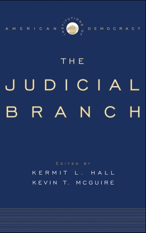 Cover image for book Institutions of American Democracy