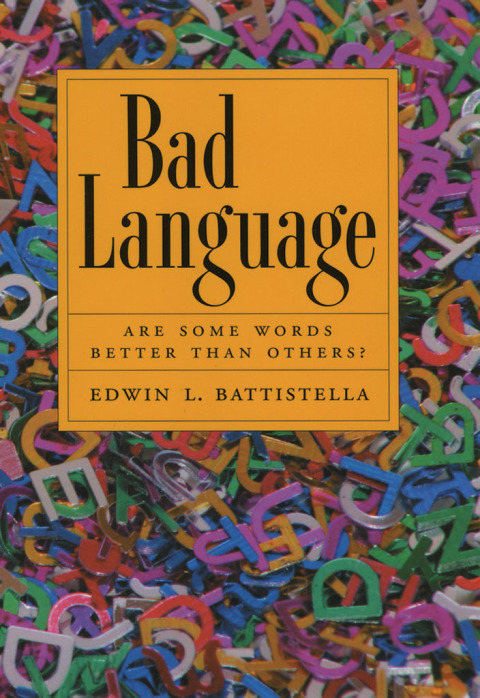 Cover image for book Bad Language