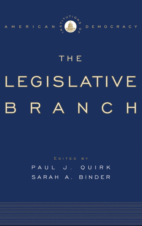 Cover image for book Institutions of American Democracy