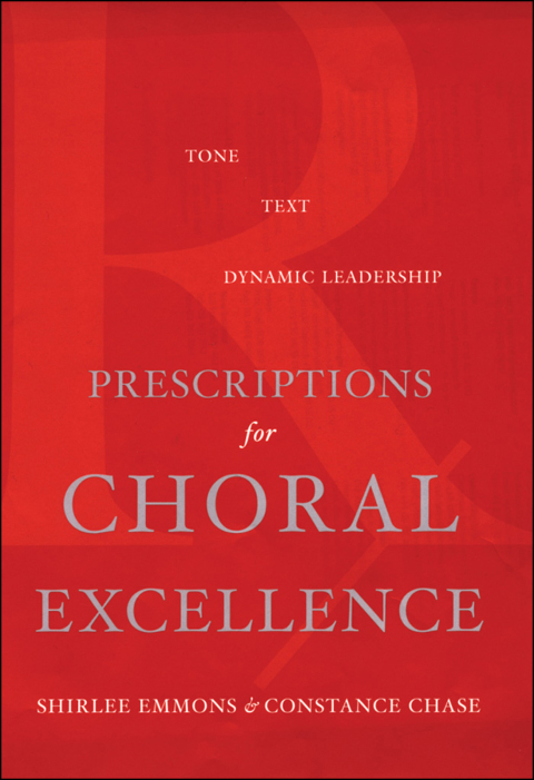 Cover image for book Prescriptions for Choral Excellence
