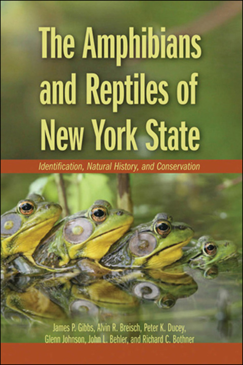 Cover image for book The Amphibians and Reptiles of New York State