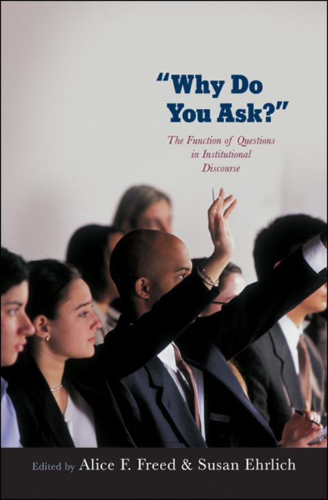 Cover image for book Why Do You Ask?