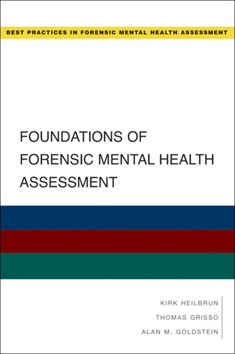 Cover image for book Foundations of Forensic Mental Health Assessment