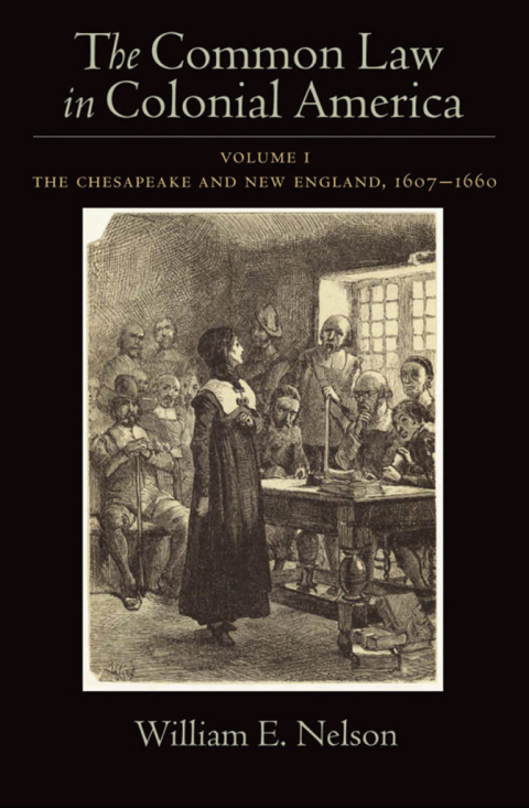Cover image for book The Common Law in Colonial America