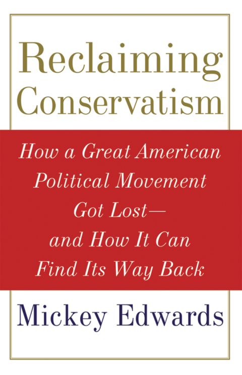 Cover image for book Reclaiming Conservatism