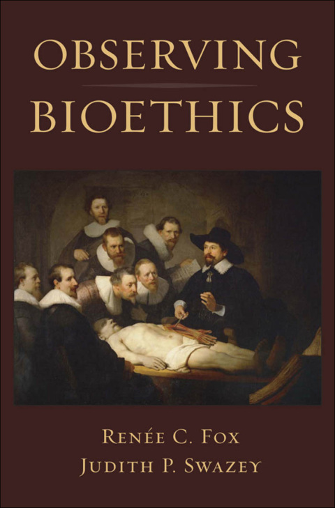 Cover image for book Observing Bioethics