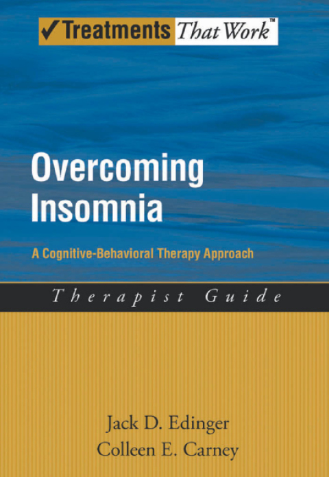 Cover image for book Overcoming Insomnia