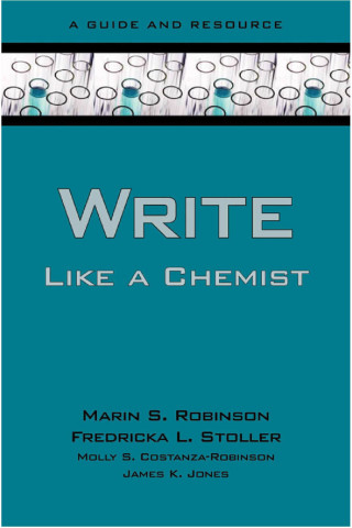 Write Like a Chemist