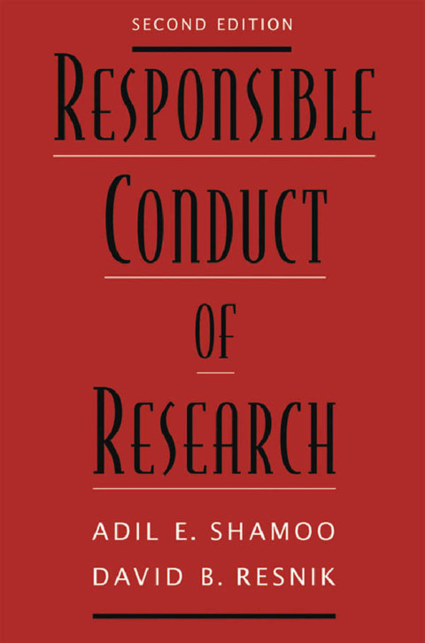 Cover image for book Responsible Conduct of Research