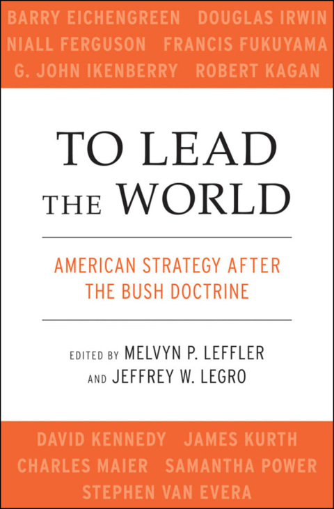 Cover image for book To Lead the World