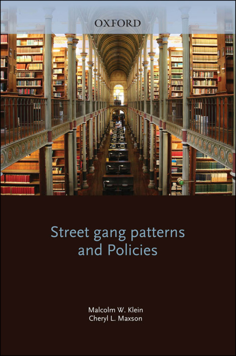 Cover image for book Street Gang Patterns and Policies