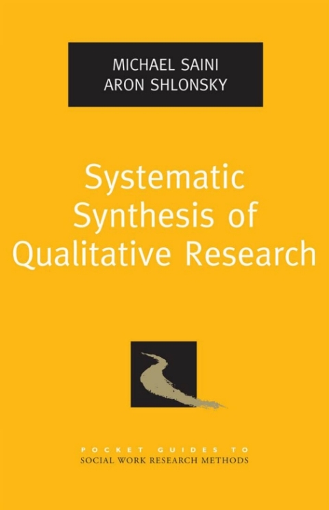Cover image for book Systematic Synthesis of Qualitative Research