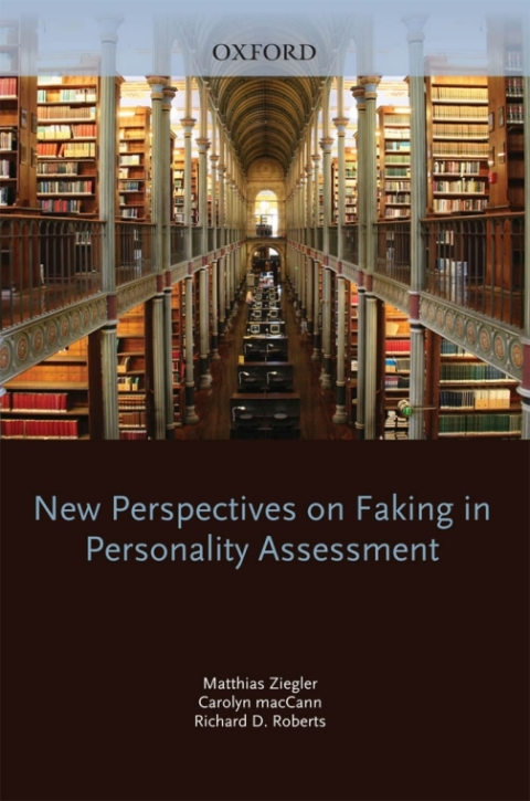 Cover image for book New Perspectives on Faking in Personality Assessment