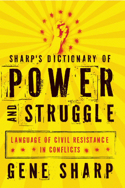 Cover image for book Sharp's Dictionary of Power and Struggle