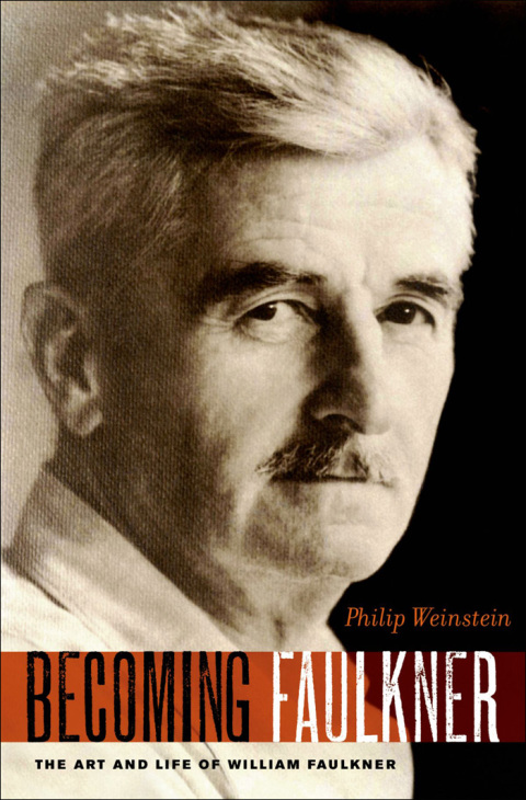 Cover image for book Becoming Faulkner