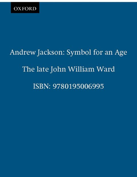 Cover image for book Andrew Jackson
