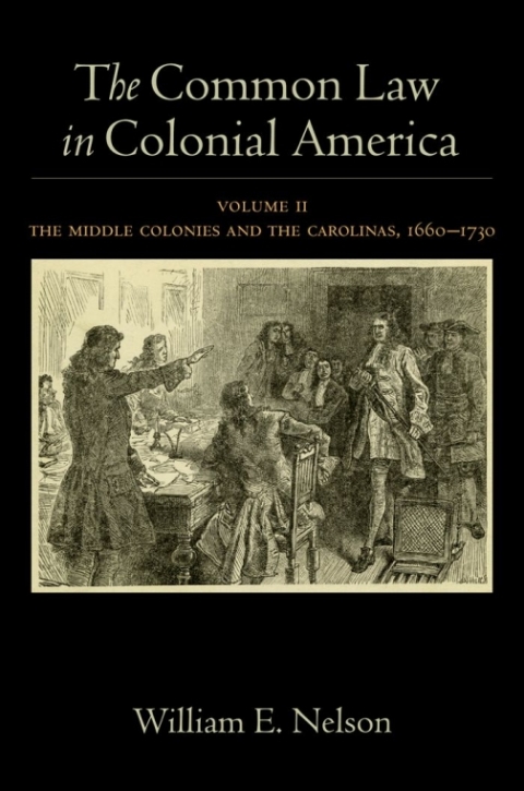 Cover image for book The Common Law in Colonial America
