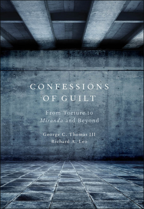 Cover image for book Confessions of Guilt
