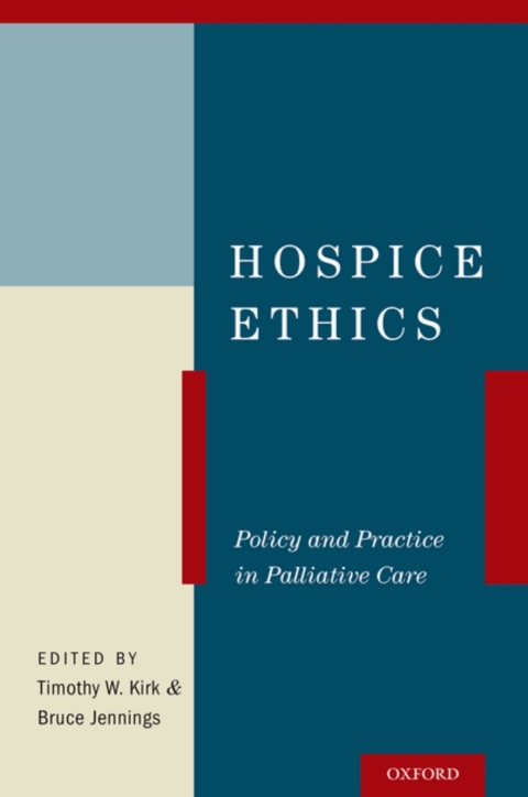 Cover image for book Hospice Ethics