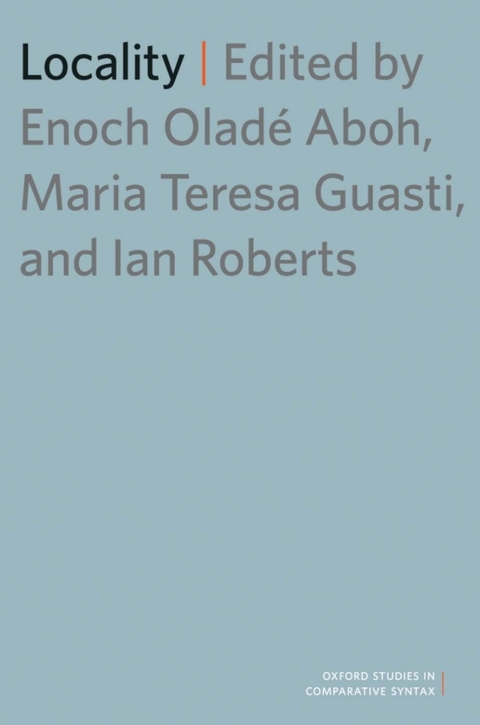 Cover image for book Locality
