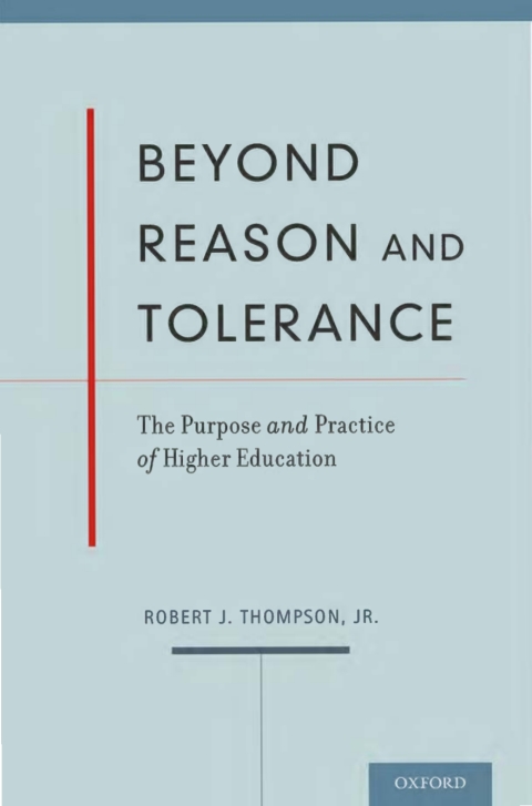 Cover image for book Beyond Reason and Tolerance