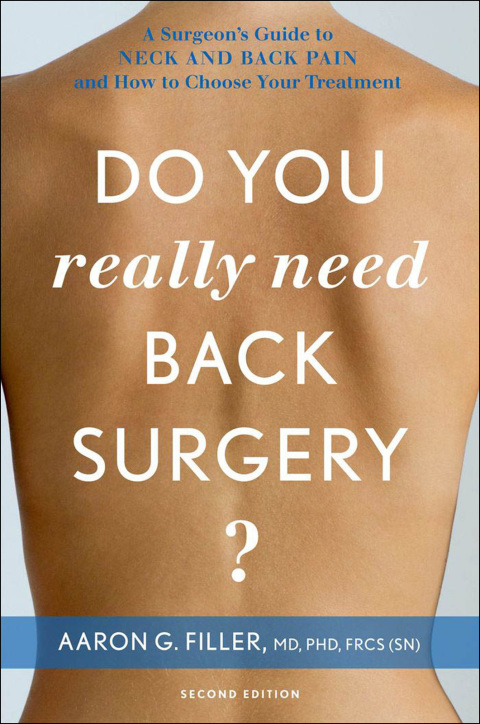 Cover image for book Do You Really Need Back Surgery?