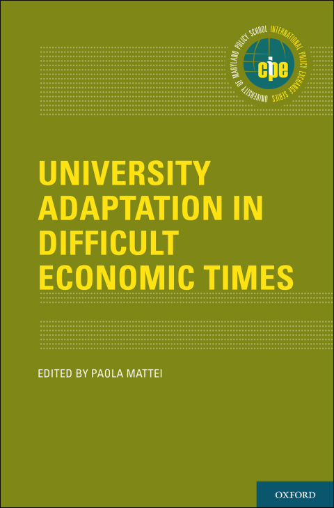 Cover image for book University Adaptation in Difficult Economic Times