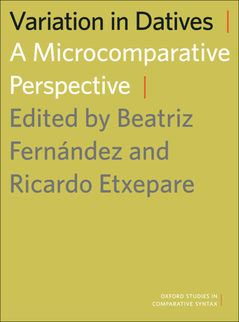 Cover image for book Variation in Datives