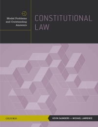 Cover image: Constitutional Law 9780199916269
