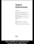 Vaginal Hysterectomy - Shirish S Sheth