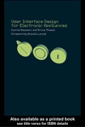 User Interface Design of Electronic Appliances - Konrad Baumann