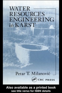 Cover image: Water Resources Engineering in Karst 1st edition 9781566706711
