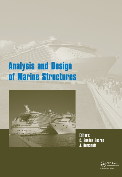 Cover image for book Analysis and Design of Marine Structures