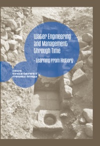 Cover image: Water Engineering and Management through Time 1st edition 9780415480024