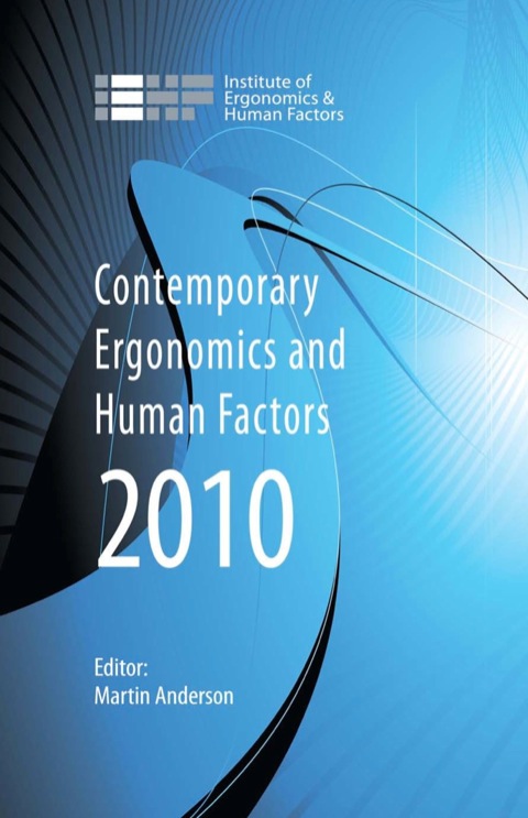 Cover image for book Contemporary Ergonomics and Human Factors 2010