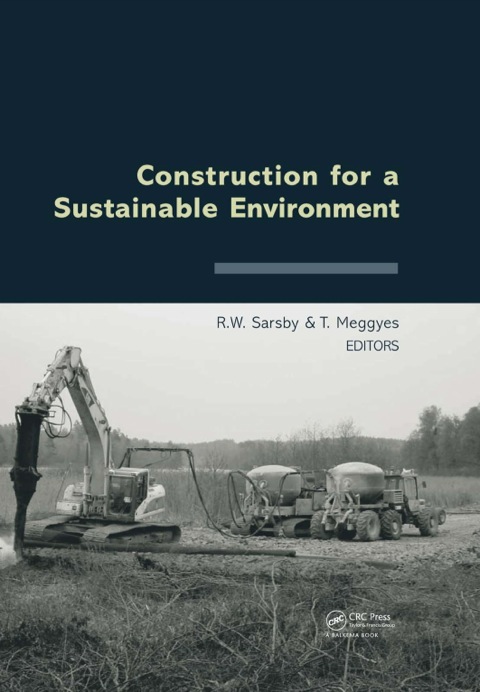 Cover image for book Construction for a Sustainable Environment