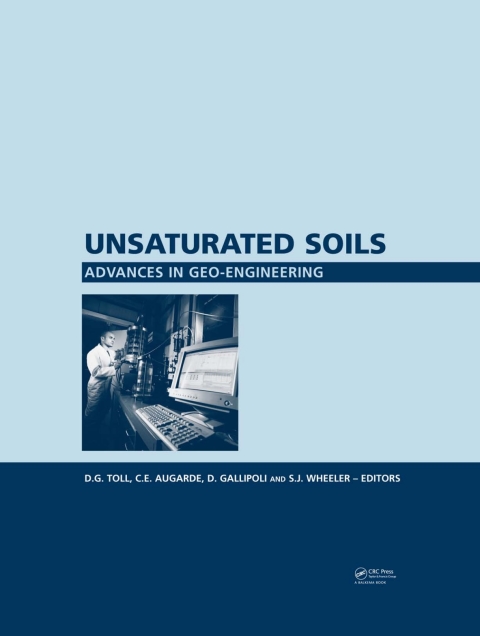 Cover image for book Unsaturated Soils. Advances in Geo-Engineering