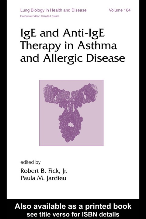 Cover image for book IgE and Anti-IgE Therapy in Asthma and Allergic Disease