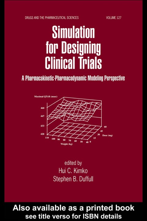 Cover image for book Simulation for Designing Clinical Trials