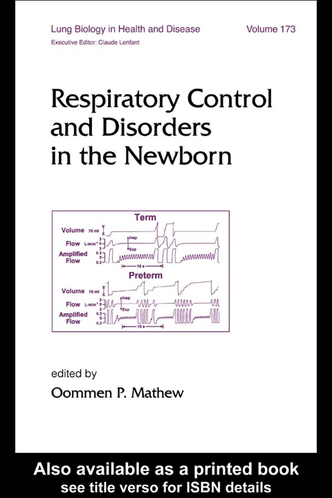 Cover image for book Respiratory Control and Disorders in the Newborn