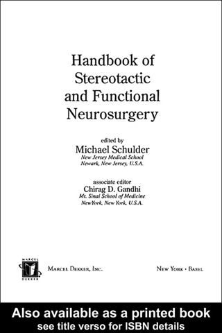 Handbook of Stereotactic and Functional Neurosurgery