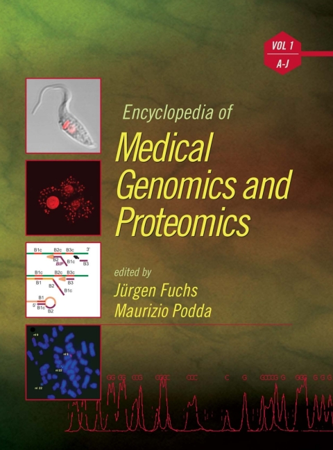 Cover image for book Encyclopedia of Medical Genomics and Proteomics, 2 Volume Set