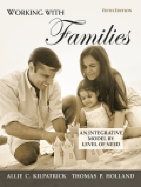 Cover image for book Working with Families
