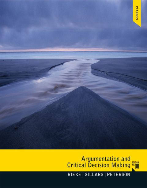 Cover image for book Argumentation and Critical Decision Making