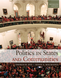 Cover image: Politics in States and Communities 15th edition 9780205994724