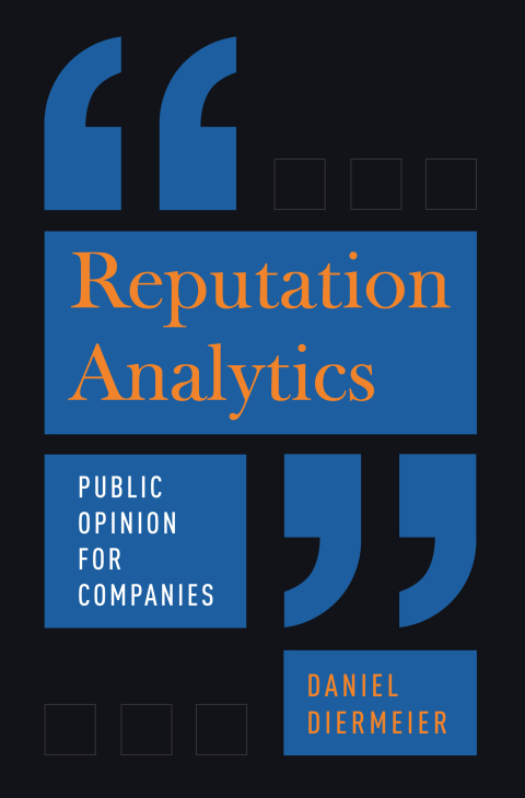 Cover image for book Reputation Analytics