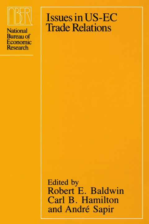 Cover image for book Issues in US-EC Trade Relations